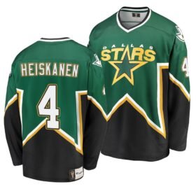 Dallas Stars #4 Miro Heiskanen Kelly Green Heritage Premier Breakaway Player NHL Jersey - DLS38