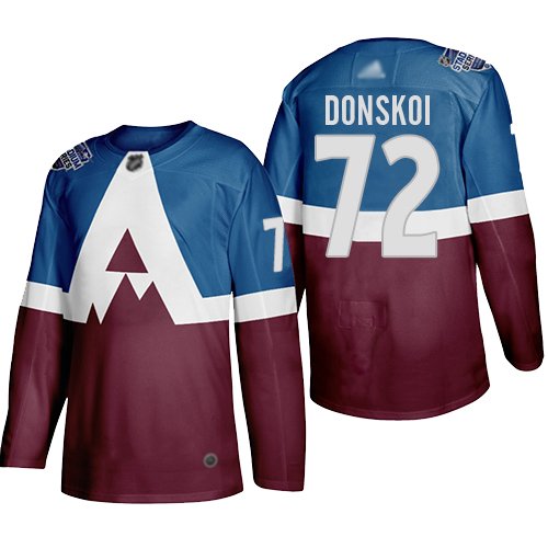 Adidas Colorado Avalanche #72 Joonas Donskoi 2020 Stadium Series Burgundy Stitched NHL Jersey - AVS326