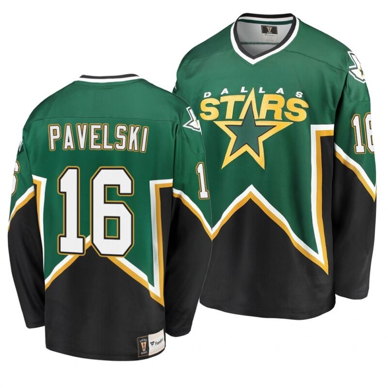 Dallas Stars #16 Joe Pavelski Kelly Green Heritage Premier Breakaway Player NHL Jersey - DLS128