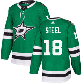 Green Dallas Stars #18 Sam Steel Stitched Jersey - DLS96