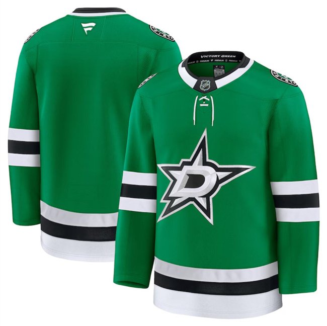 Green Dallas Stars Blank 2024-25 Home Stitched Hockey Jersey - DLS63