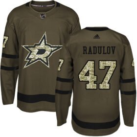 Adidas Stars #47 Alexander Radulov Green Salute to Service Stitched NHL Jersey - DLS112