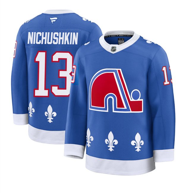 Blue Colorado Avalanche #13 Valeri Nichushkin 2025 Alternate Stitched Jersey - AVS52