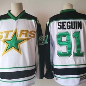 Adidas Stars #91 Tyler Seguin White Road Authentic Stitched NHL Jersey - DLS226
