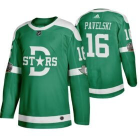 Adidas Dallas Stars #16 Joe Pavelski Green 2020 Winter Classic Retro NHL Jersey - DLS68