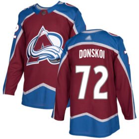 Adidas Avalanche #72 Joonas Donskoi Burgundy Home Authentic Stitched NHL Jersey - AVS280