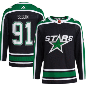 Black Dallas Stars #91 Tyler Seguin 2022-23 Reverse Retro Stitched Jersey - DLS53