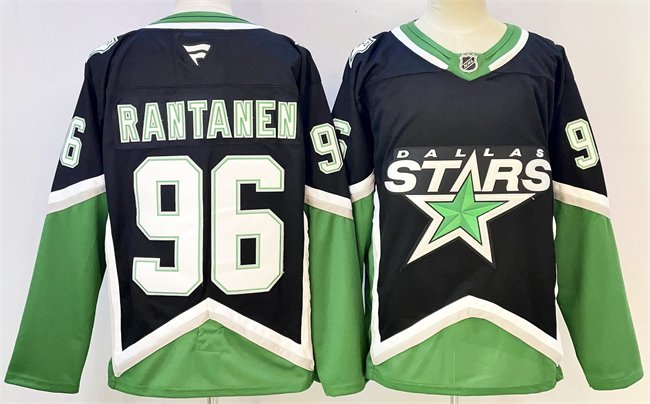 Black Dallas Stars #96 Mikko Rantanen 2025/26 Alternate Stitched Hockey Jersey - DLS77