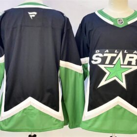 Black Dallas Stars Blank 2025/26 Alternate Stitched Hockey Jersey - DLS135