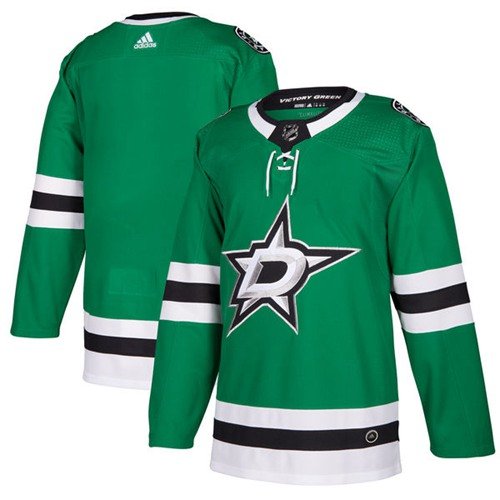 Adidas Stars Blank Green Home Authentic Stitched NHL Jersey - DLS168