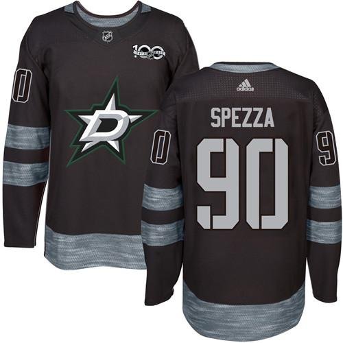 Adidas Stars #90 Jason Spezza Black 1917-2017 100th Anniversary Stitched NHL Jersey - DLS169
