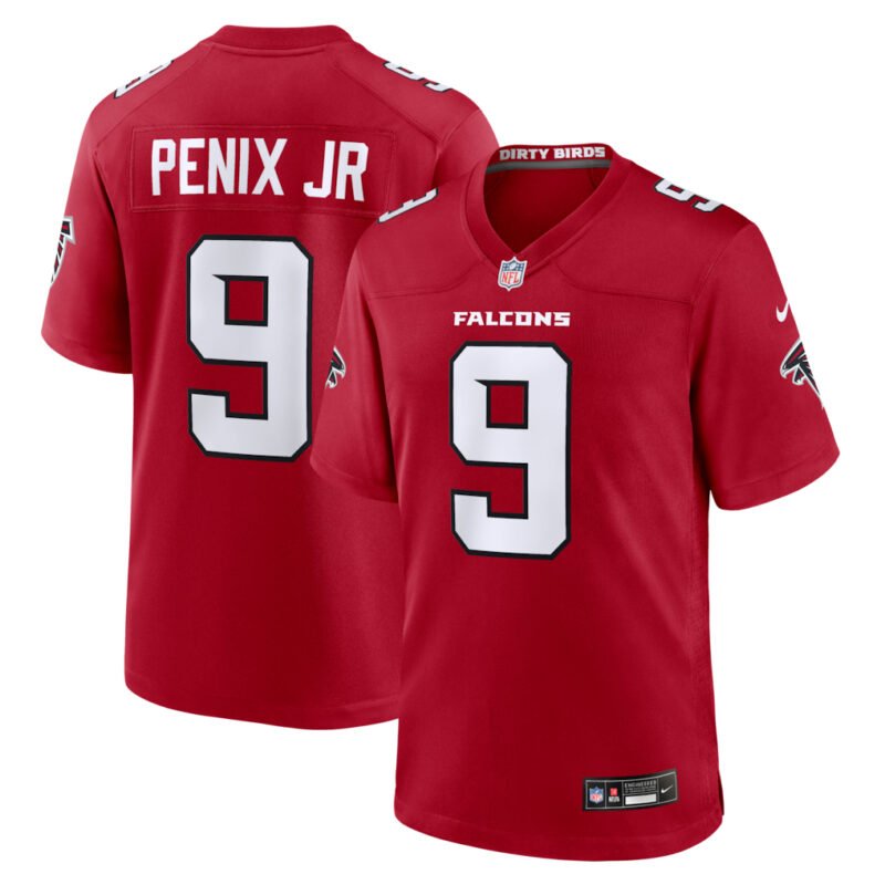Red Atlanta Falcons #9 Michael Penix 2026 New Game Jersey - AFJ283